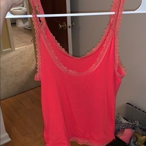 American eagle coral tank top